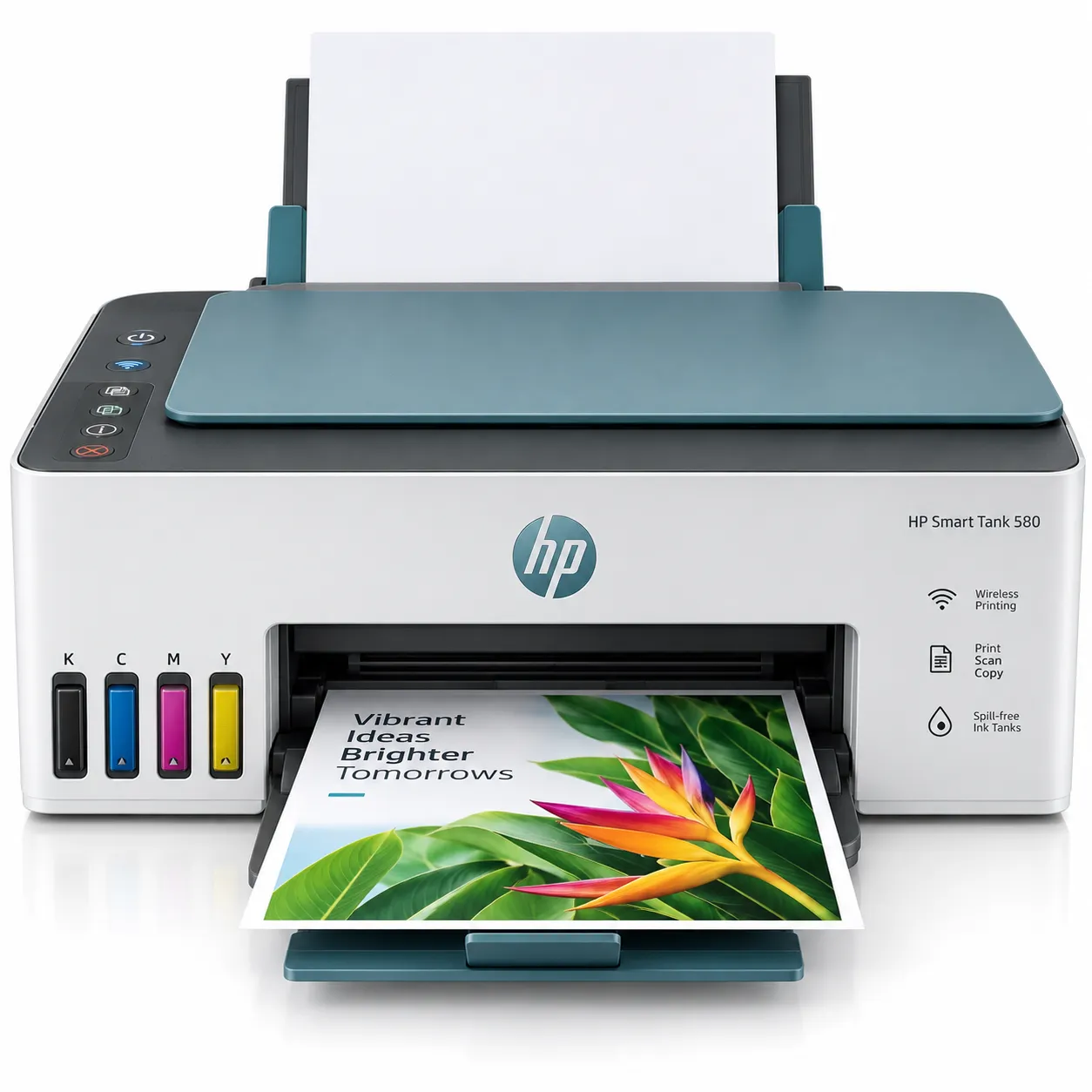 HP Smart Tank 580 All-in-One Multi-Function Wi-Fi Color Printer